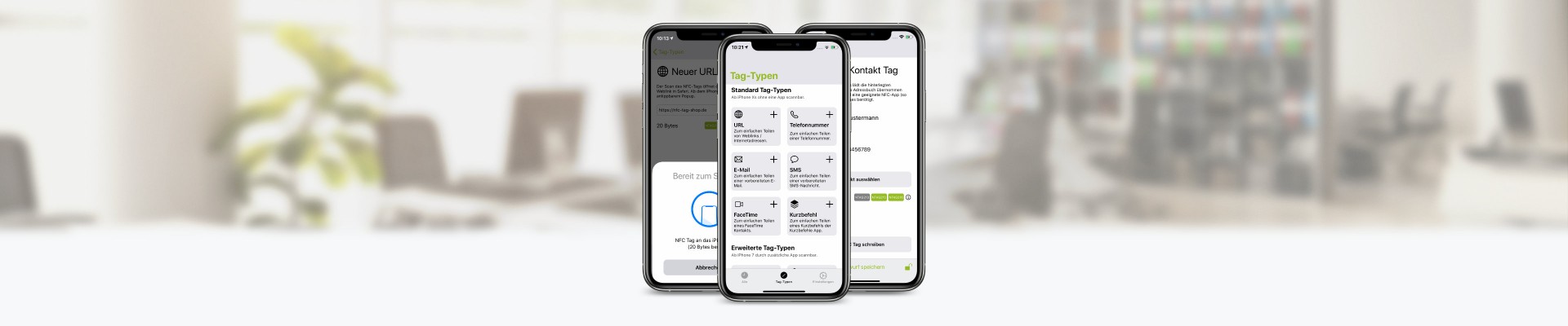 NFC21 Tools für iOS – Werkzeug zum beschreiben und Lesen von NFC-Tags